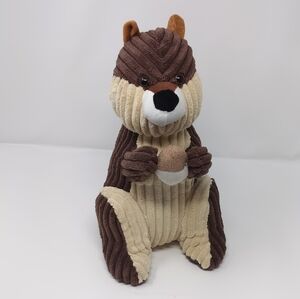 Morgan Home Decorative Cute Chipmunk w/Acorn Heavy Door Stopper "Plush”